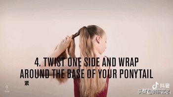 最简单的盘头方法学生版,舞蹈生快速盘头发
