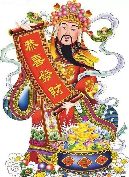 初五接财神给财神爷磕几个头,大年初五财神爷生日迎接财神