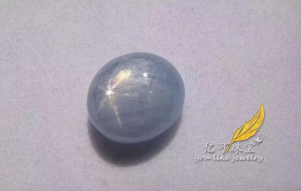 便宜又好看的天然宝石星光蓝宝石,美到让人无法拒绝