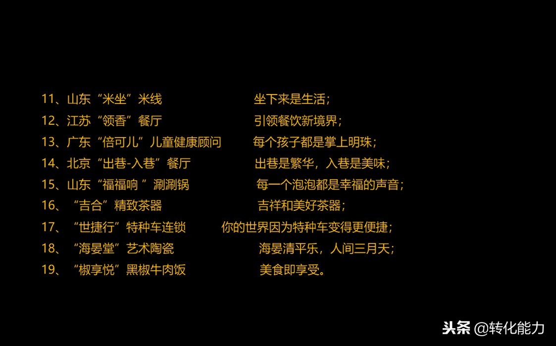 品牌命名案例合集,品牌命名经典案例大全