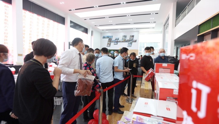 临沂盛世鑫源比亚迪,开业庆典盛大启幕