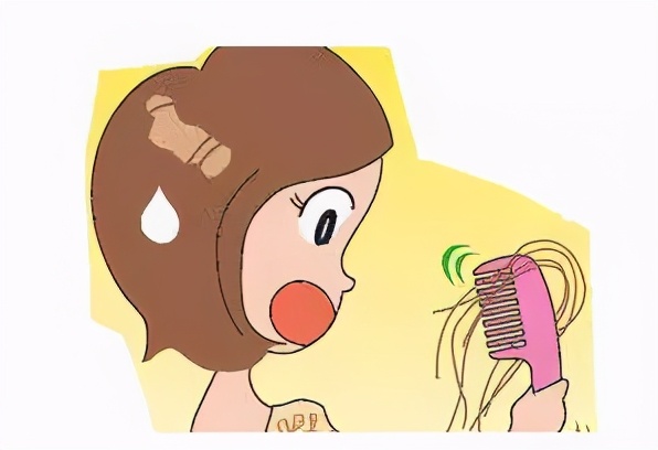 美女主持人突然上热搜，网友纷纷晒同款！脱发原来是毛囊“休息”了