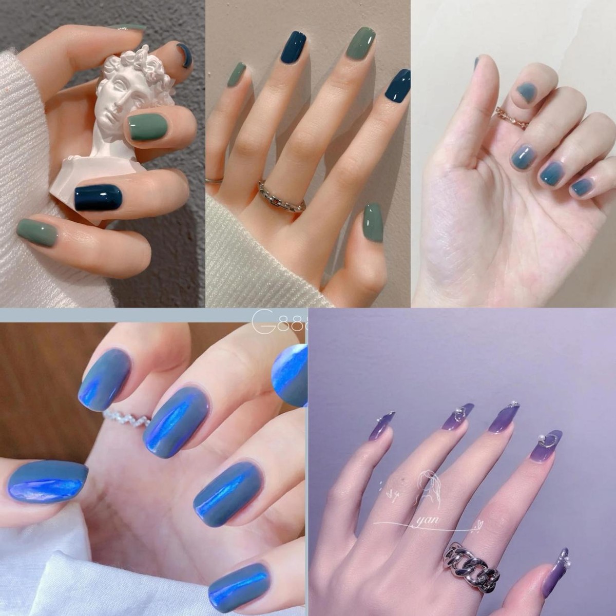 了解美甲款式大全图,一分钟学会美甲视频教程