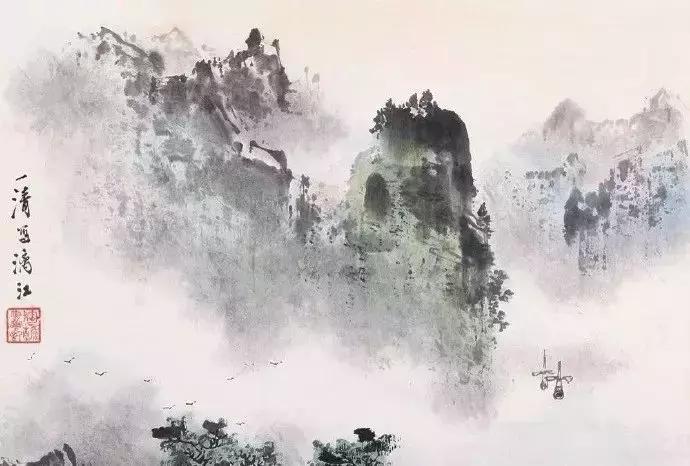 一组高清唯美的山水画收藏欣赏,美国大都会收藏明清山水画欣赏