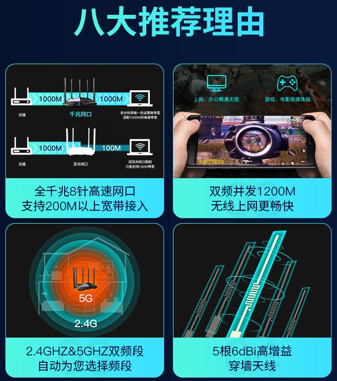 wifi5路由器性价比高推荐,wifi5路由器推荐100元左右