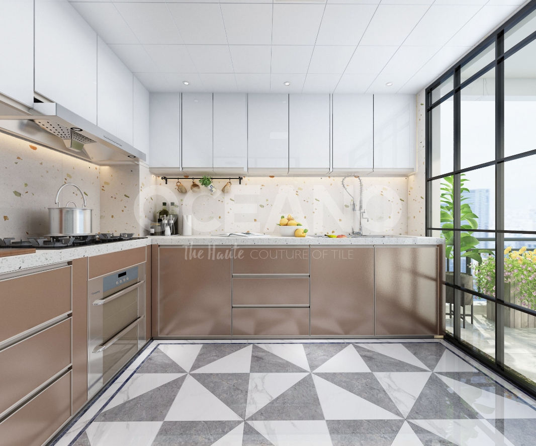 欧神诺瓷砖厨房用哪款,厨房欧神诺瓷砖