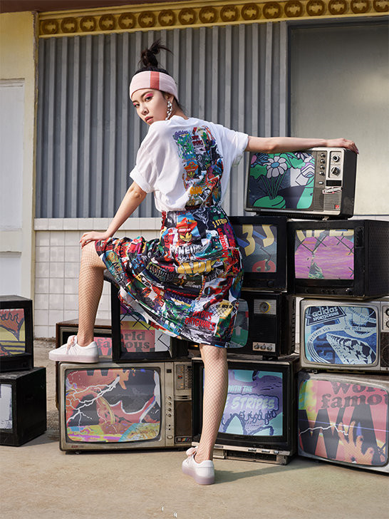 adidas韩国女明星,adidas官网杨幂同款