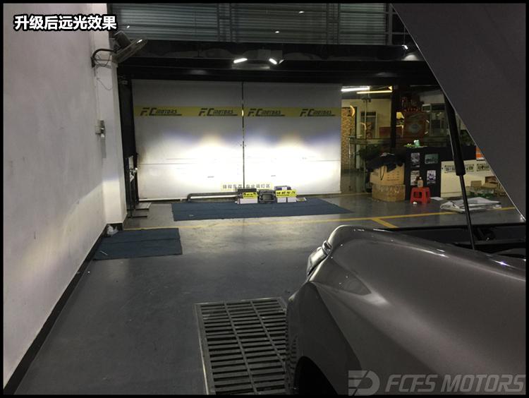 丰田霸道近光灯改led,丰田霸道大灯灯泡改装