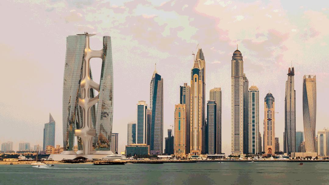 漂浮的酒店,浮在水面睡觉的酒店