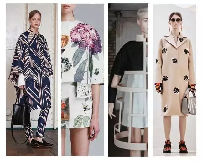 廓形服装款式设计稿,服装版型s型