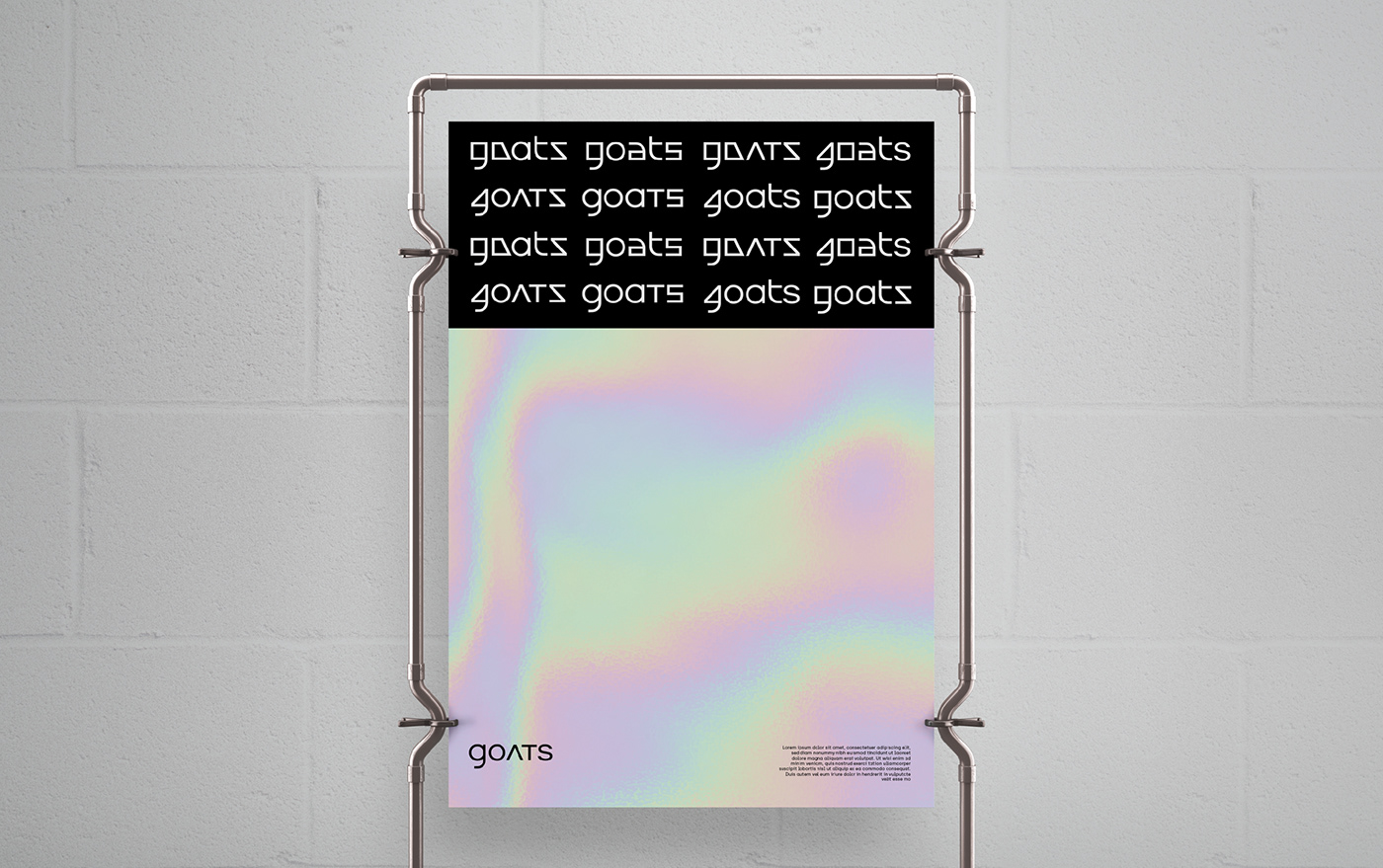 平面设计|G.O.A.T.传播咨询集团品牌形象设计