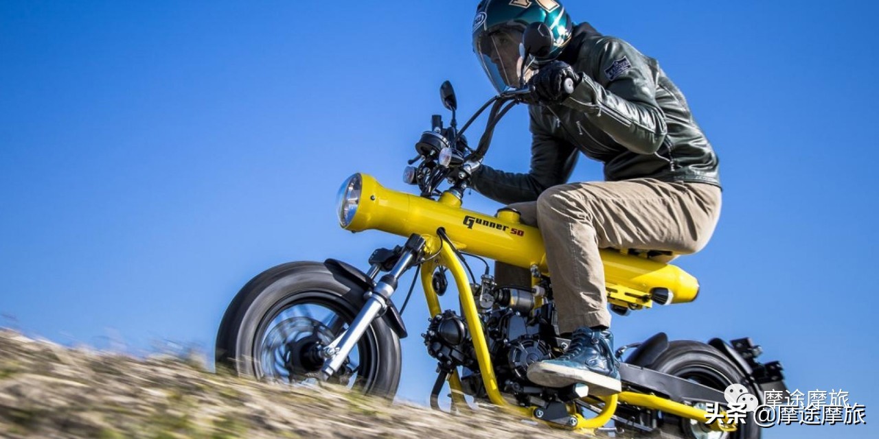 火箭筒专用小摩托,泰国产小摩托gunner50