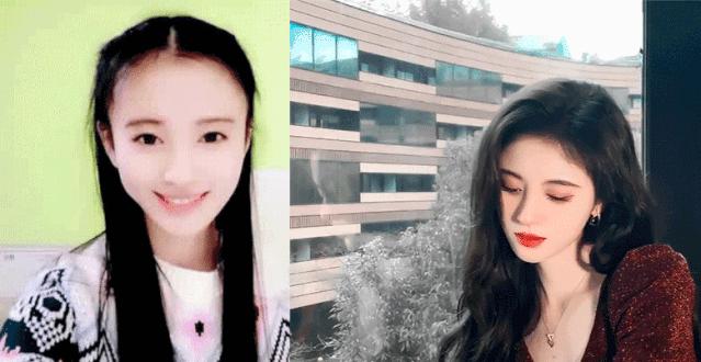 鞠婧祎的头发怎么变那么厚的,鞠婧祎贴头皮中分