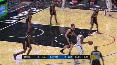 伦纳德招牌动作突破,伦纳德最后时刻一攻一防