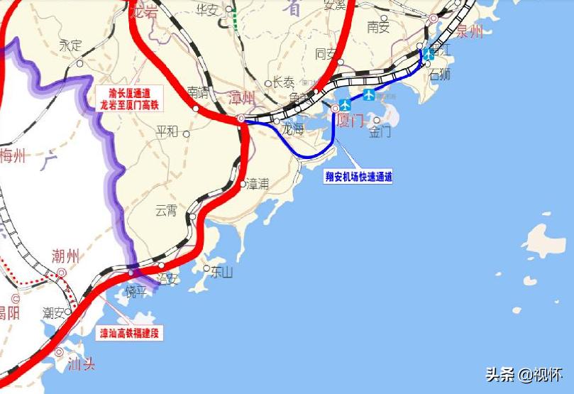 福建已开通铁路有哪些,福建新旧铁路最新消息