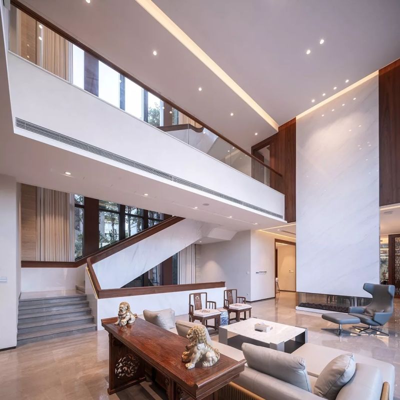 泉州别墅景观平面设计,泉州钢架别墅设计