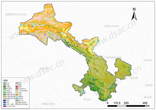 甘肃的地理与气候,甘肃自然环境