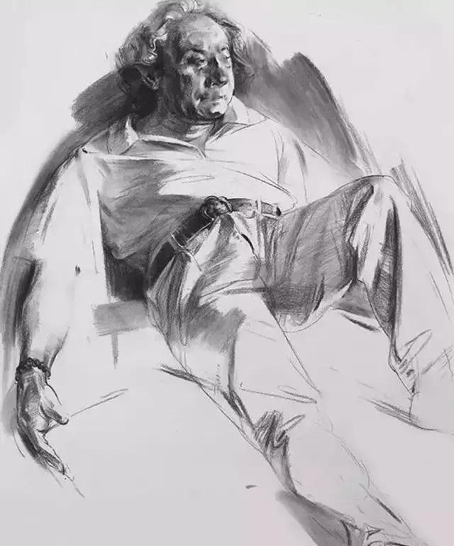 全国素描比赛第一名,九大美院素描欣赏