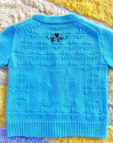 简单钩织宝宝衣服附图解,最简单钩织宝宝衣服