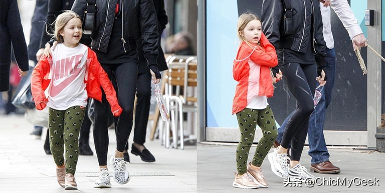 哈珀塞文贝克汉姆妈妈的时尚单品 (贝克汉姆大女儿穿衣风格)