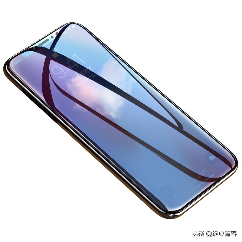 苹果x防指纹高清钢化膜,苹果x钢化膜防指纹