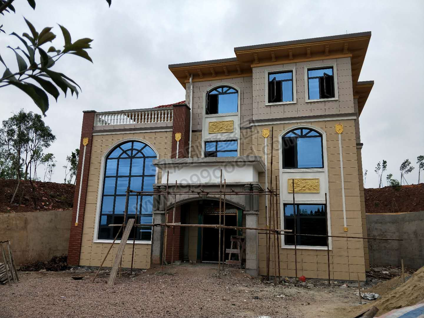 农村宅基地13x13米自建别墅图,农村自建别墅24款