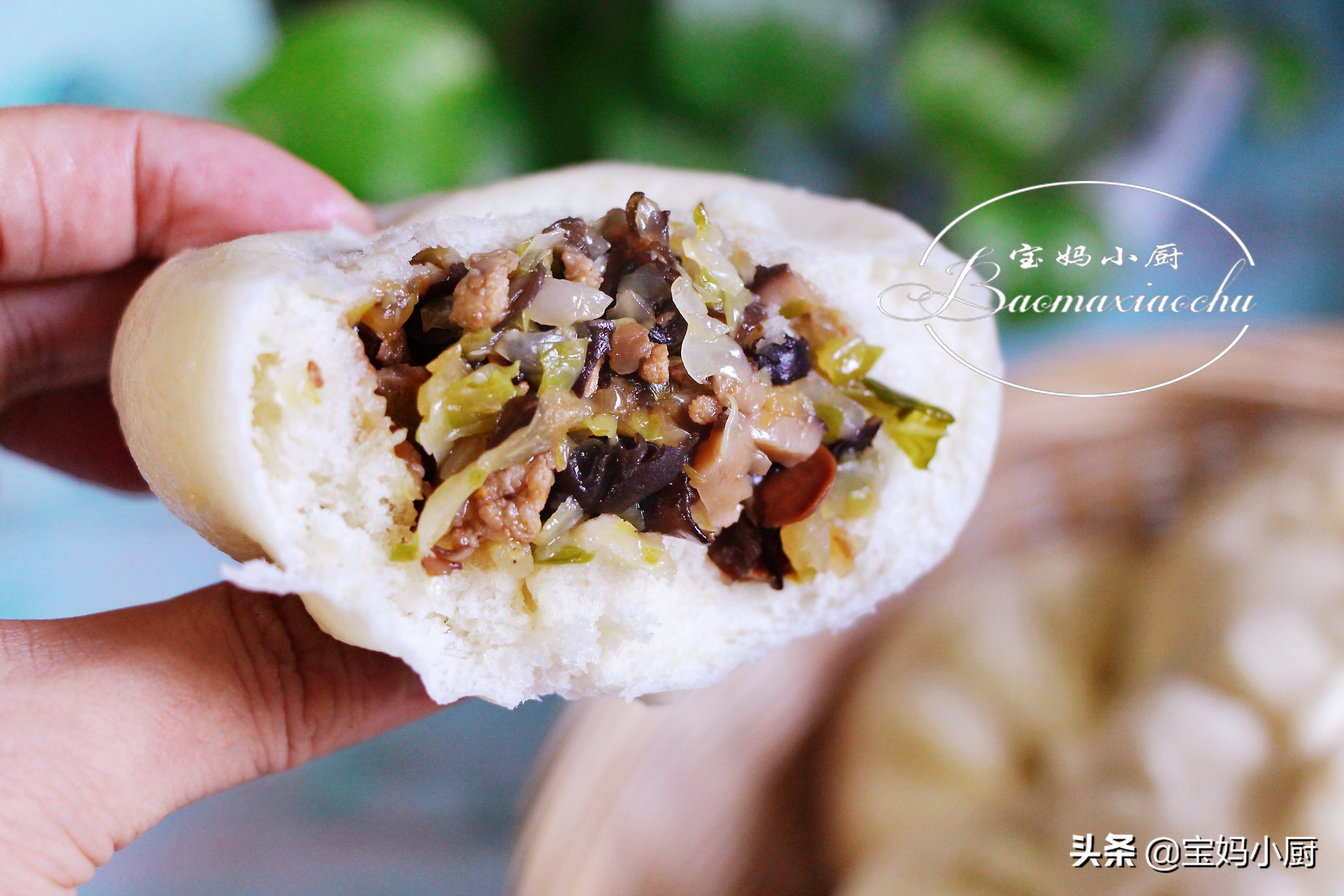 包子馅咋调好吃？老妈用了几十年的调馅法，放啥菜都香，一次成功