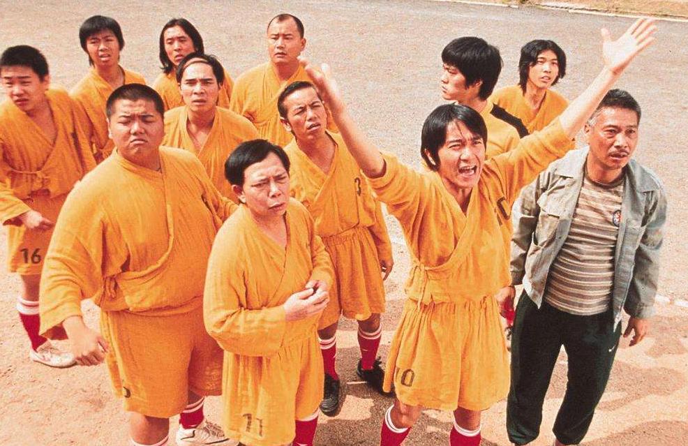 周星驰少林足球赵薇浓妆片段,少林足球周星驰对赵薇说的话