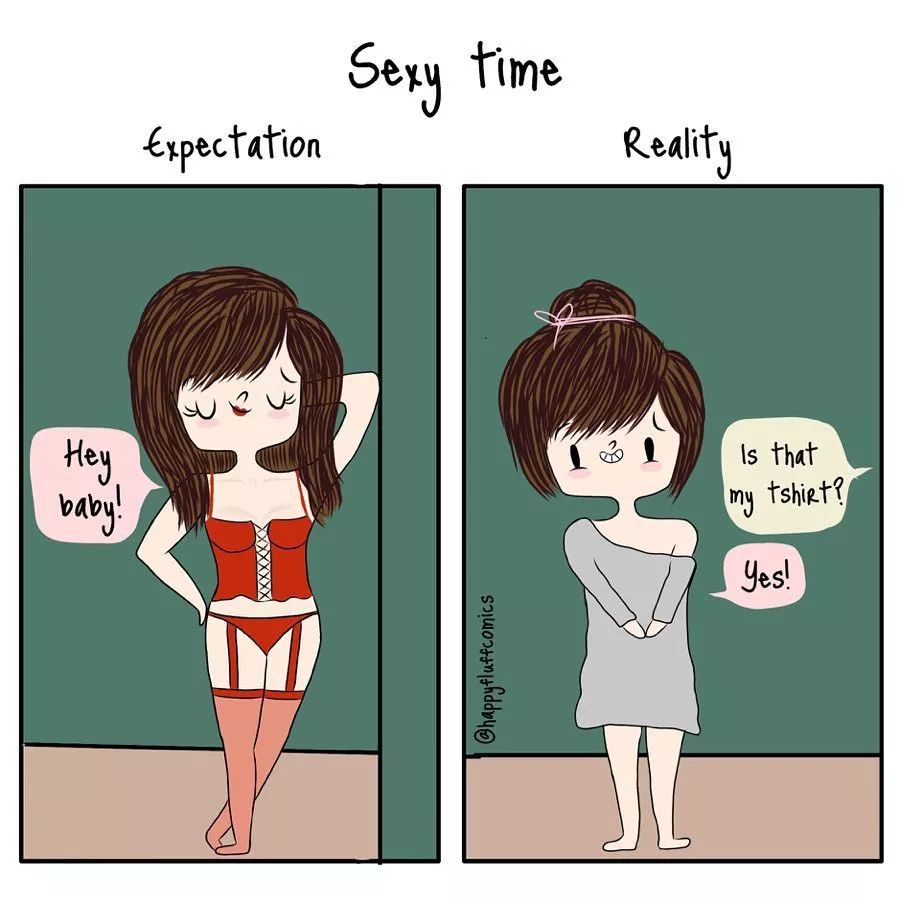 日常女性插画,女性插画生活日常