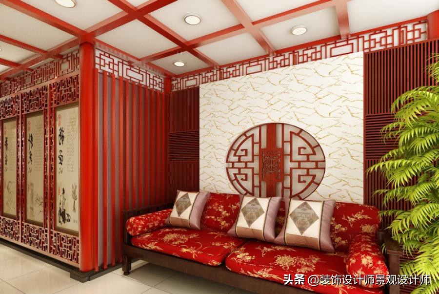 50平米禅意中医养生馆设计图,中医养生理疗会所设计