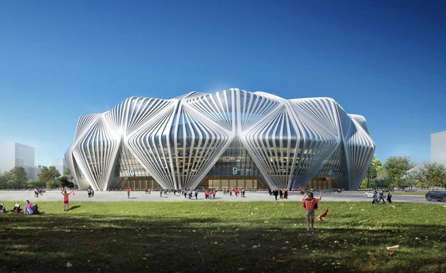 广州恒大新球场最终造型,广州恒大最新球场效果图