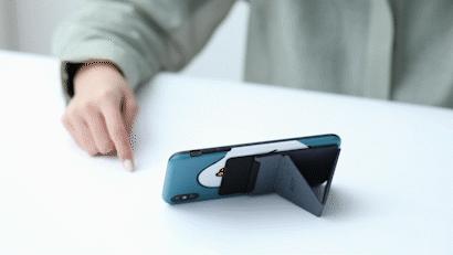 手机便携防摔隐形稳固支架多功能,手机玩久了手指弯曲