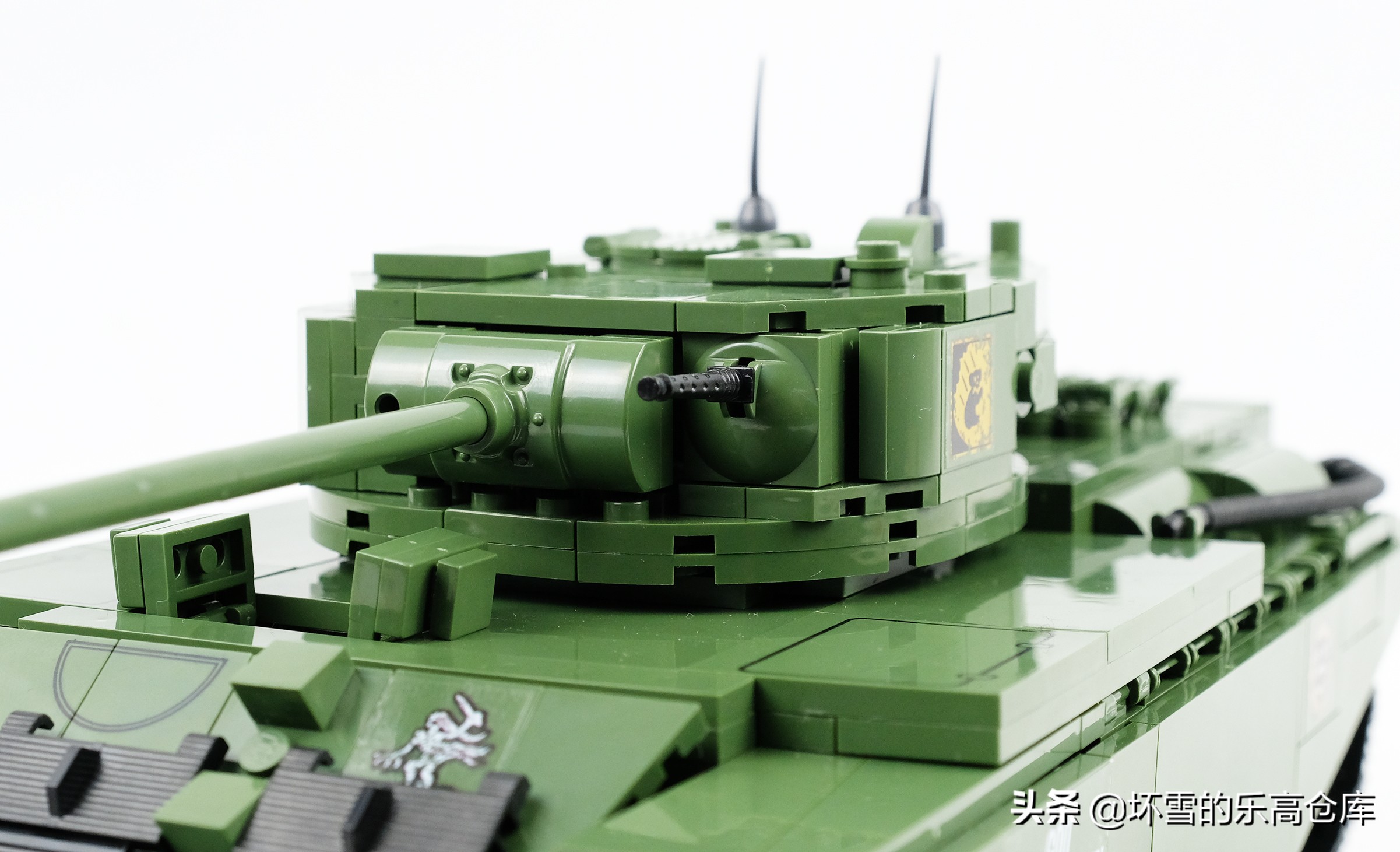 车可以吃胖，红茶不能洒：cobi积木百夫长mk1图文测评