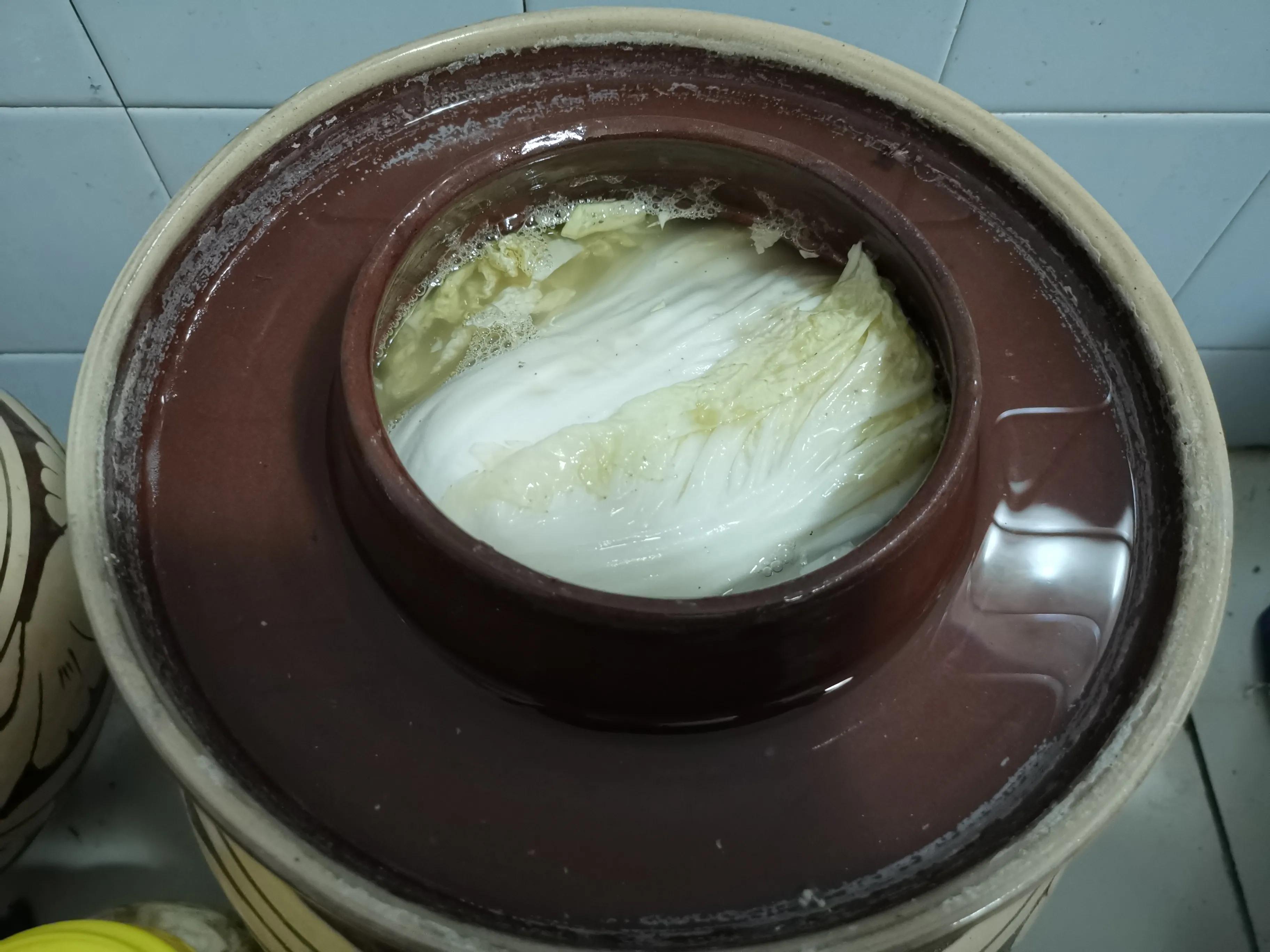 我用芥菜腌的酸菜软了咋回事,泡菜坛做酸菜水变少