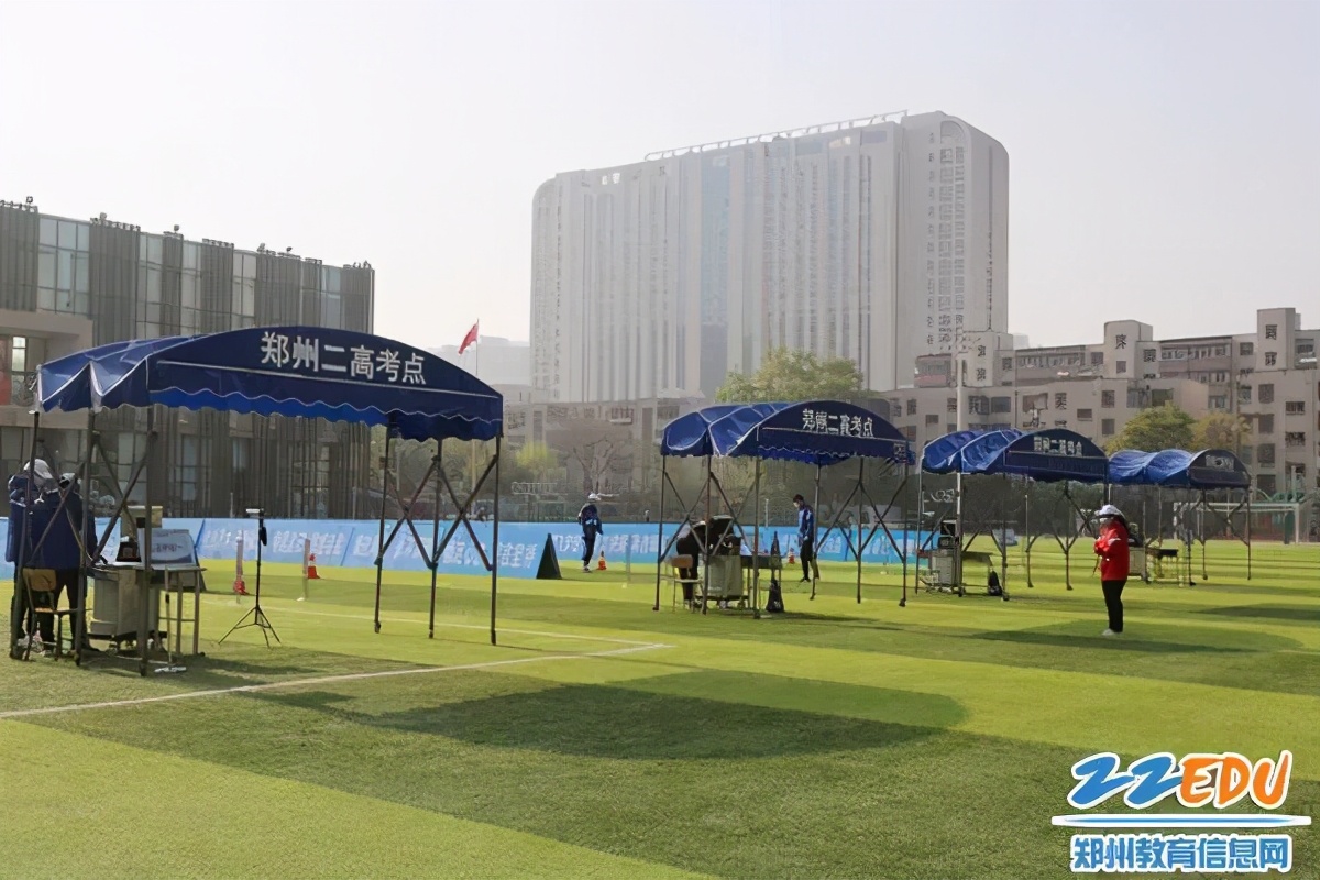 郑州市区中招体育考试今日开考