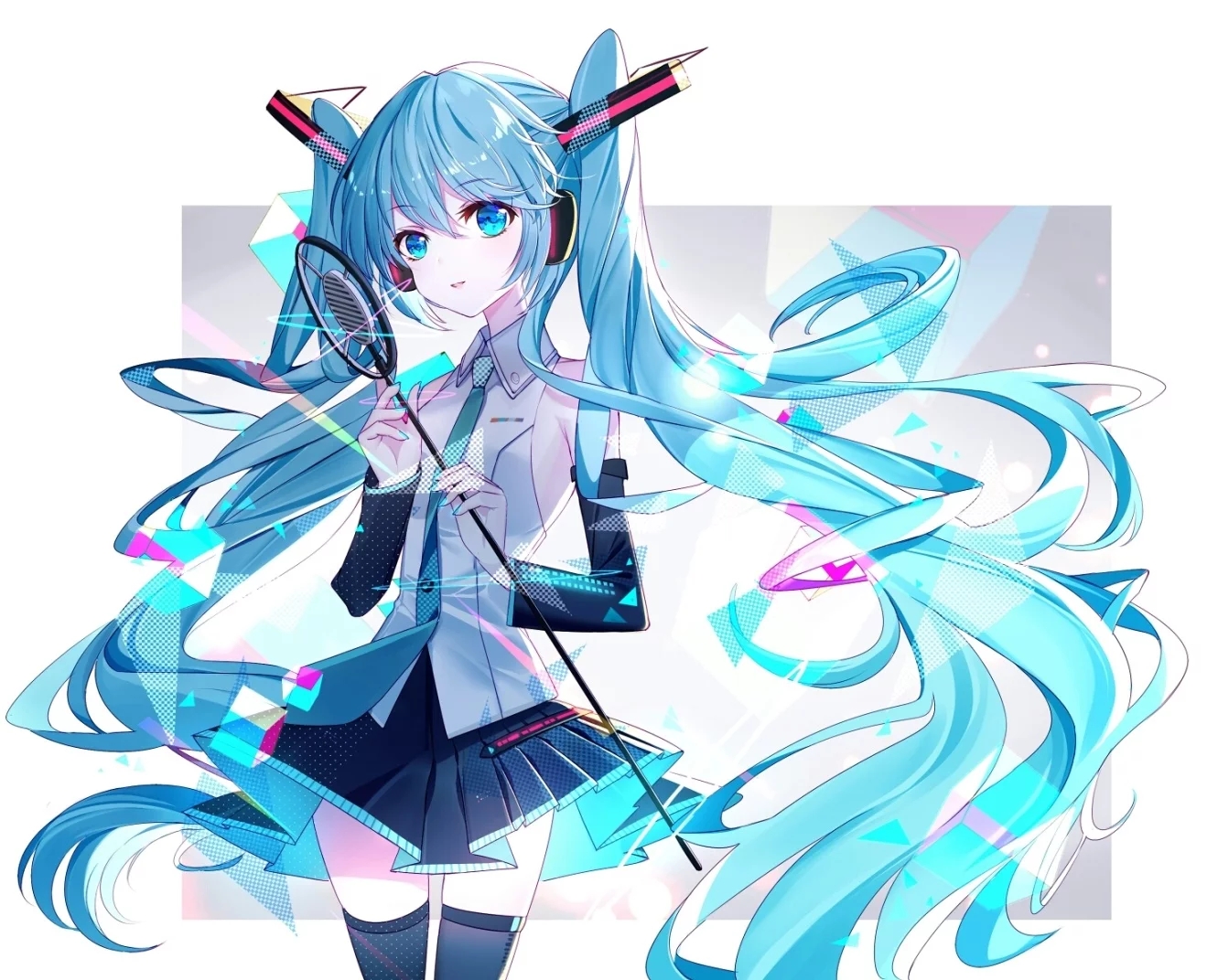 初音未来2020动画,初音未来动漫可爱萌图