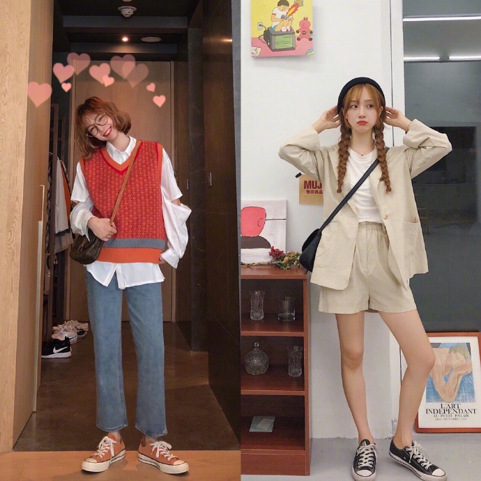 韩国穿搭街拍秋冬通勤,韩国街拍穿搭高级秋冬