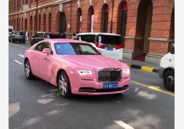 上海唯一一辆豪车,上海白富美开劳斯莱斯