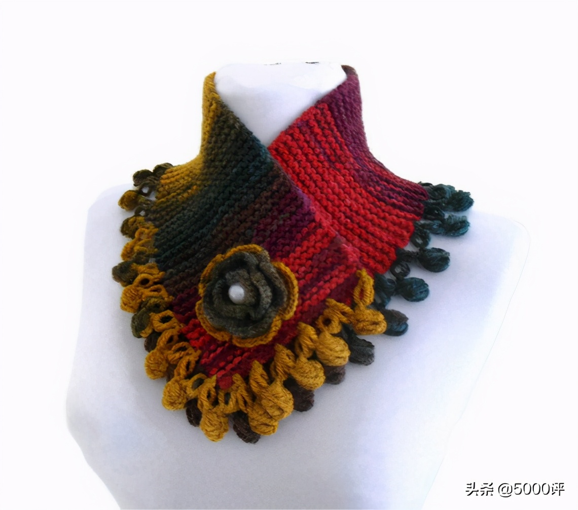 护颈椎小围巾编织,给颈椎一个完美的呵护