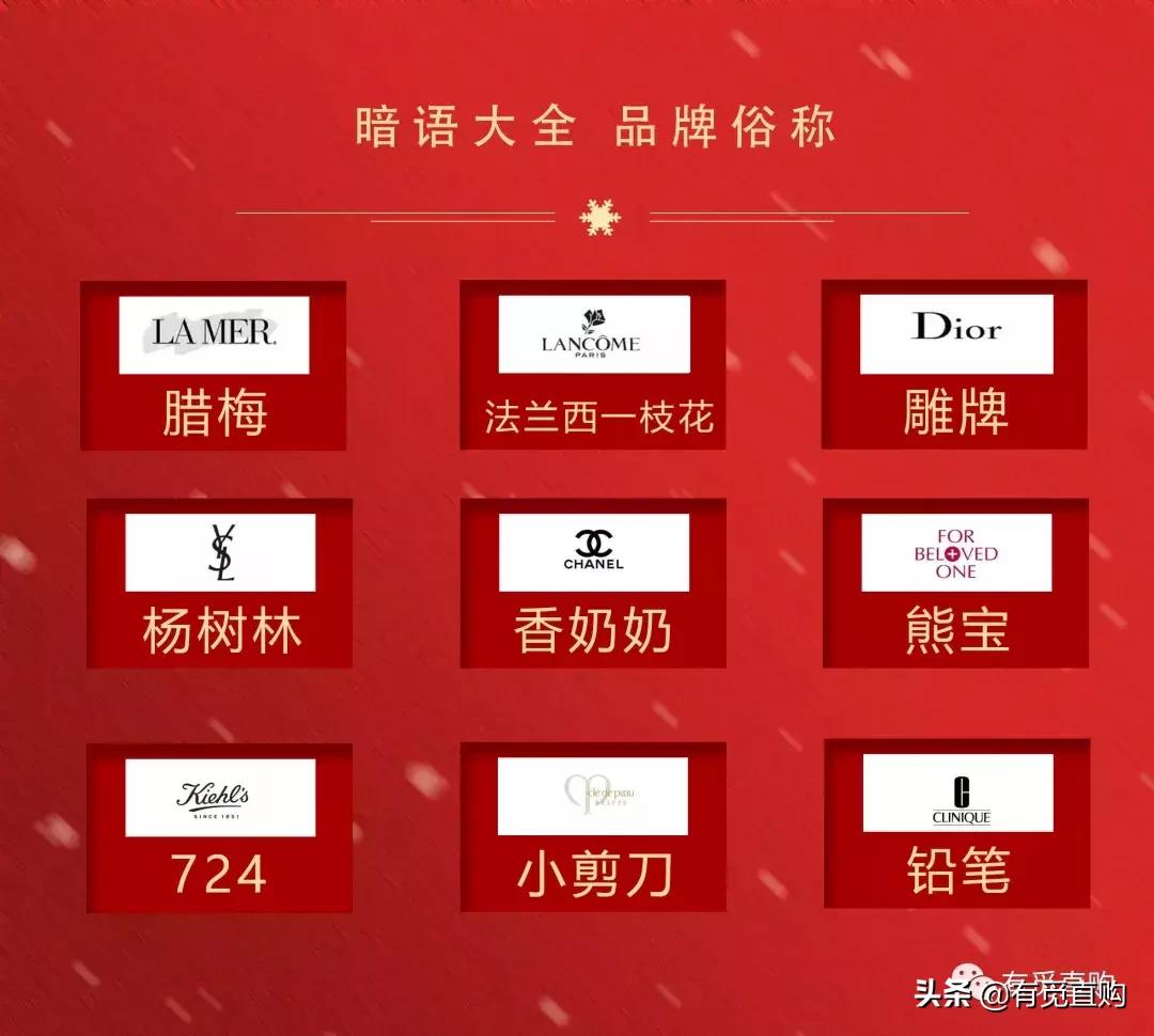 嘘！~有觅彩妆暗语大全，再不收藏就OUT了！