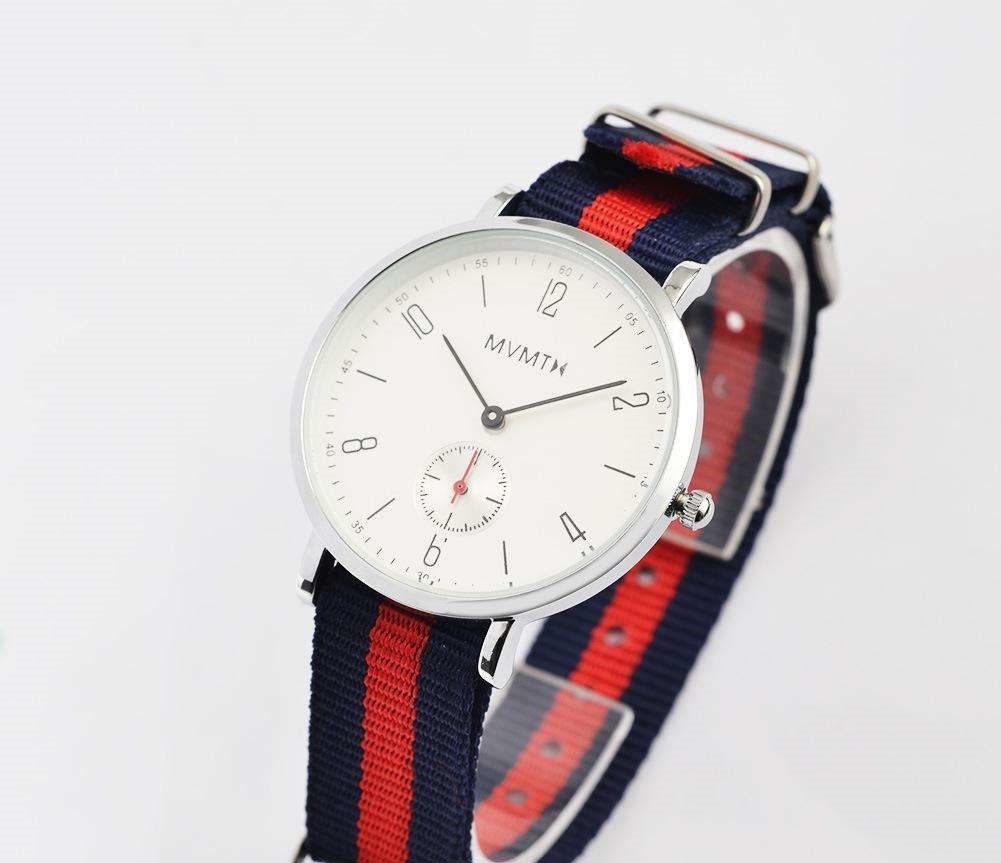 mvmt手表拆解,mvmt中性时尚三眼石英腕表表带