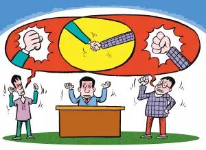 门口放八卦镜“照妖”，遭投诉后反击更绝，奇葩邻里纠纷何时休？