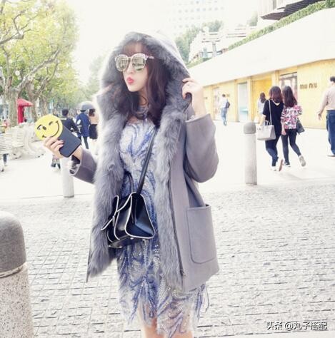 皮草外套怎么搭配短款,短款皮草外套搭配图片