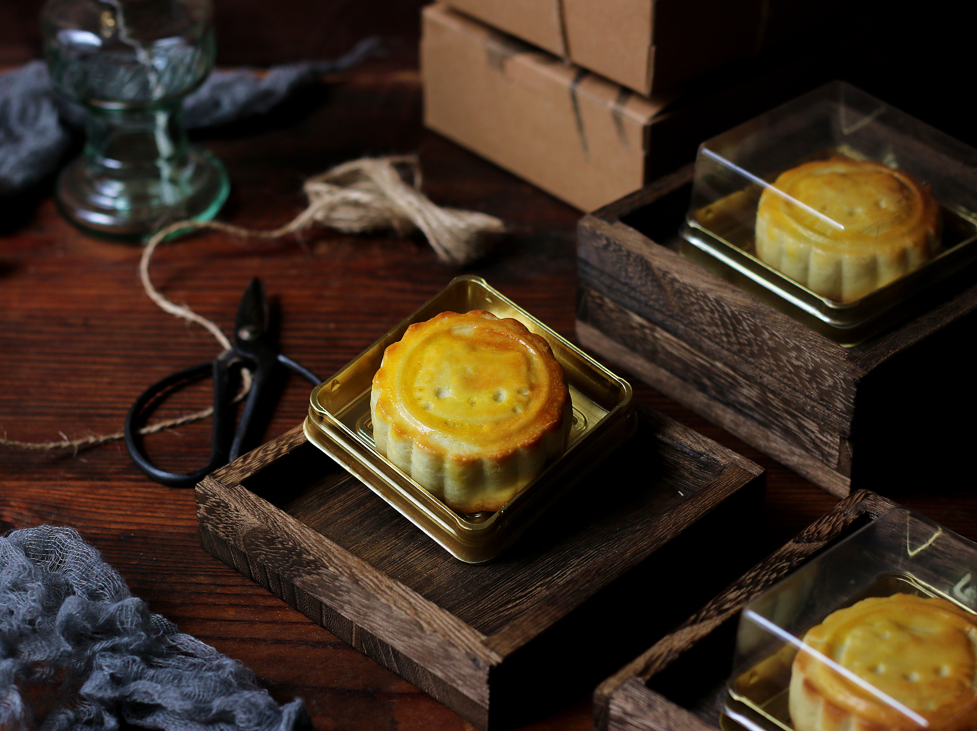 奶黄流心酥苏式月饼,正宗的流心奶黄月饼无糖