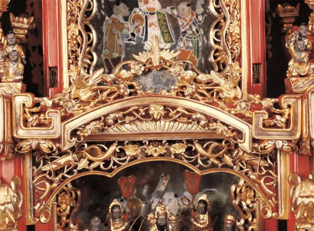 十里红妆女儿梦——清金箔贴花花轿（万工轿）