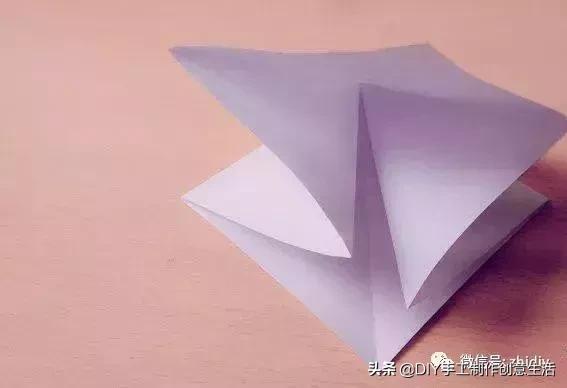 用千纸鹤糖纸做千纸鹤慢教程,不一样的纸鹤折纸