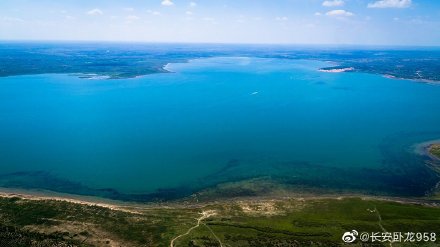 榆林沙漠淡水湖,陕西神木盐碱湖