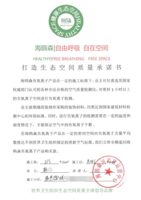 海欧森负氧离子,海鸥森