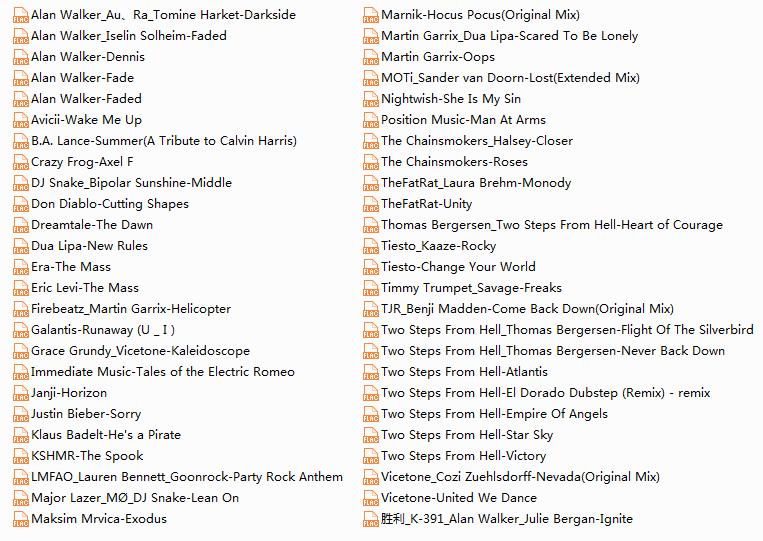 50首好听的英文歌曲,50首英文神曲完整版
