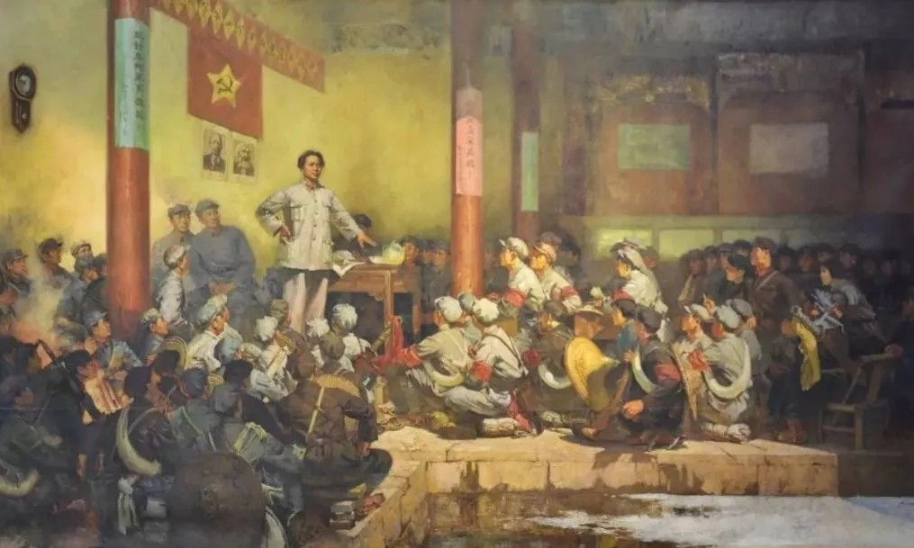 1955年授衔，毛*东泽**看到了熟悉的面孔，走过去说：你成为少将了？